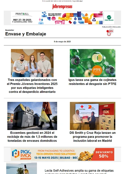 Newsletter Envase y Embalaje