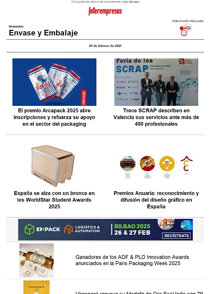 Newsletter Envase y Embalaje