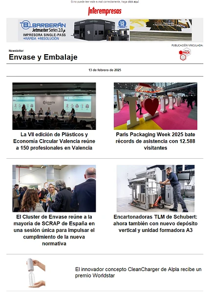 Newsletter Envase y Embalaje