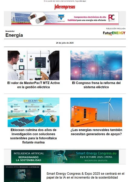 Newsletter Energía