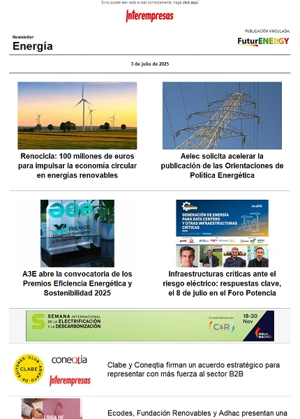 Newsletter Energía