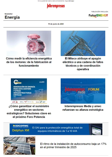 Newsletter Energía
