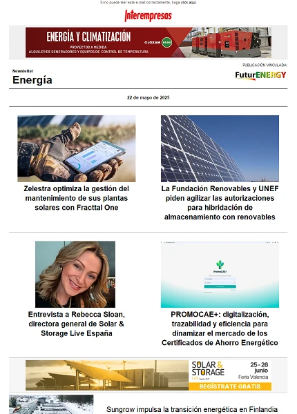 Newsletter Energía