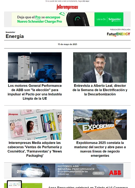 Newsletter Energía