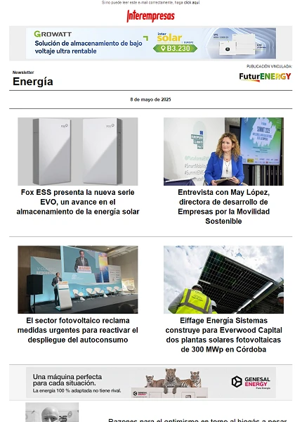Newsletter Energía