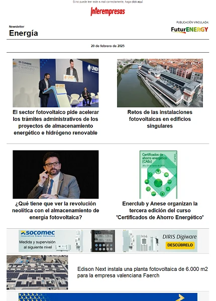 Newsletter Energía