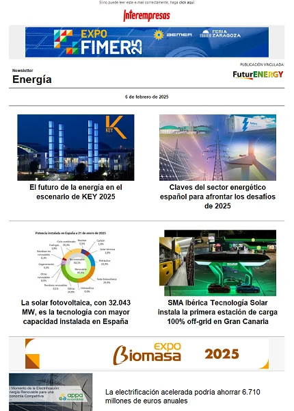 Newsletter Energía