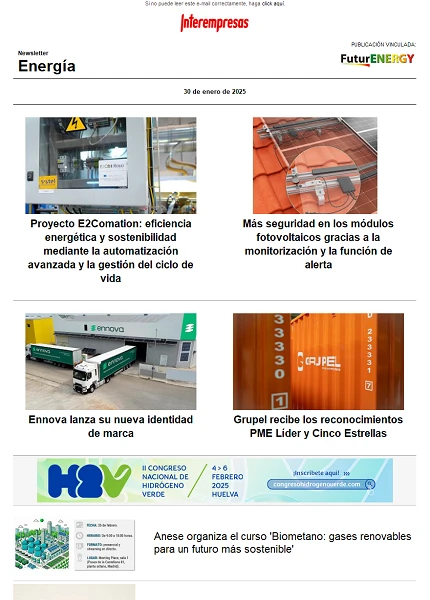 Newsletter Energía