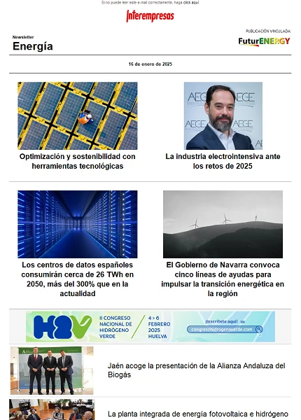 Newsletter Energía