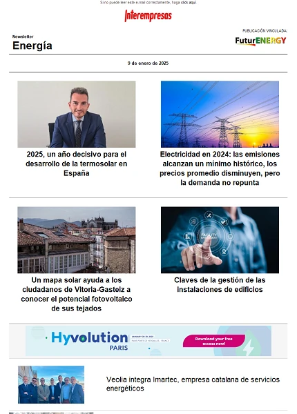 Newsletter Energía