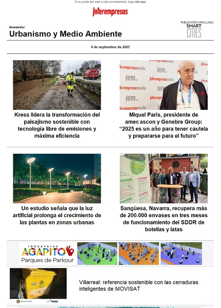 Newsletter Urbanismo y Medio ambiente