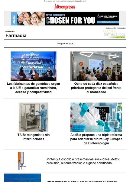 Newsletter Farmacia