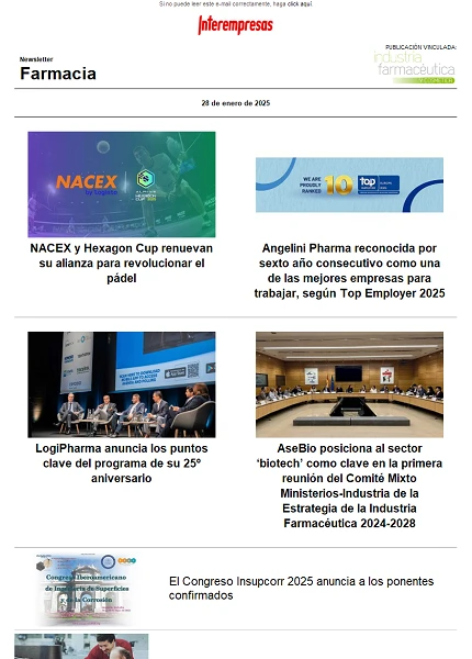 Newsletter Farmacia