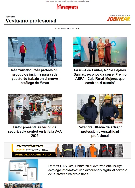 Vestuario profesional