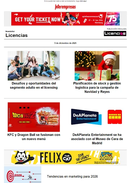 Newsletter de Licencias Newsletter de Licencias