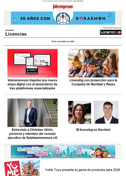 Newsletter de Licencias