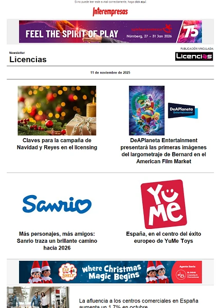 Newsletter de Licencias Newsletter de Licencias