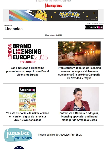 Newsletter de Licencias Newsletter de Licencias