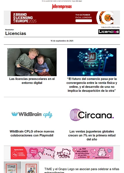 Newsletter de Licencias
