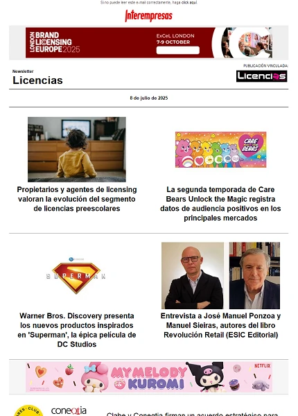 Newsletter de Licencias