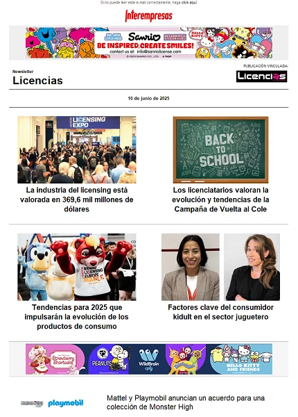 Newsletter de Licencias
