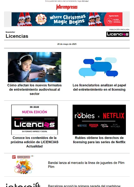 Newsletter de Licencias