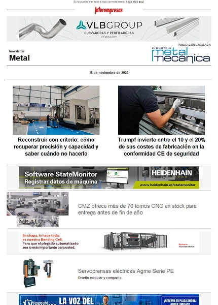 Newsletter Metal Newsletter Metal