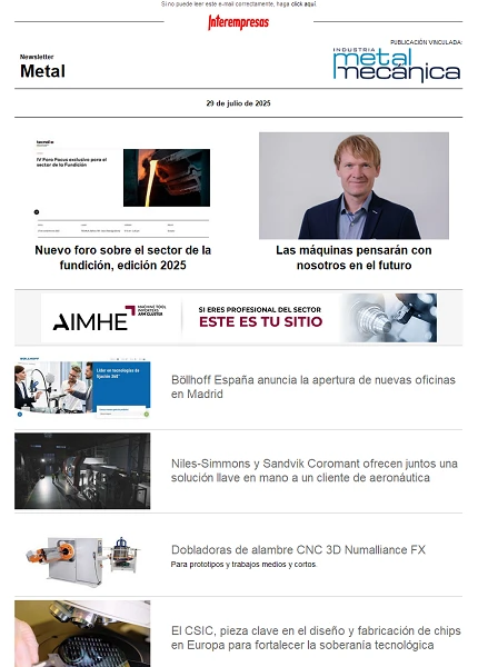 Newsletter Metal