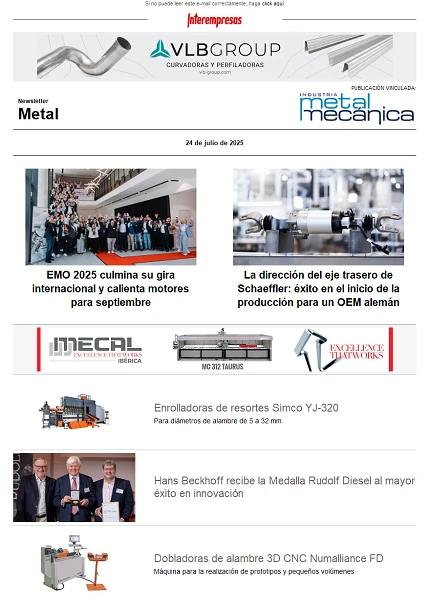 Newsletter Metal