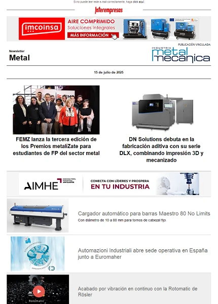 Newsletter Metal