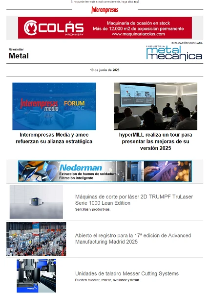 Newsletter Metal