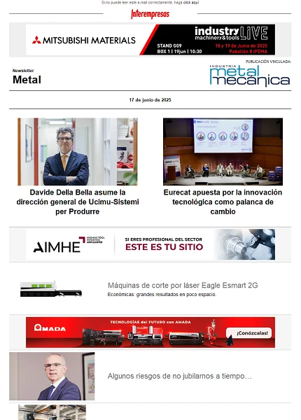 Newsletter Metal
