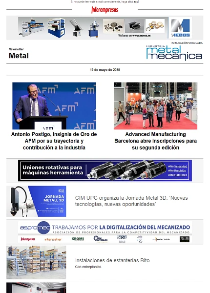 Newsletter Metal