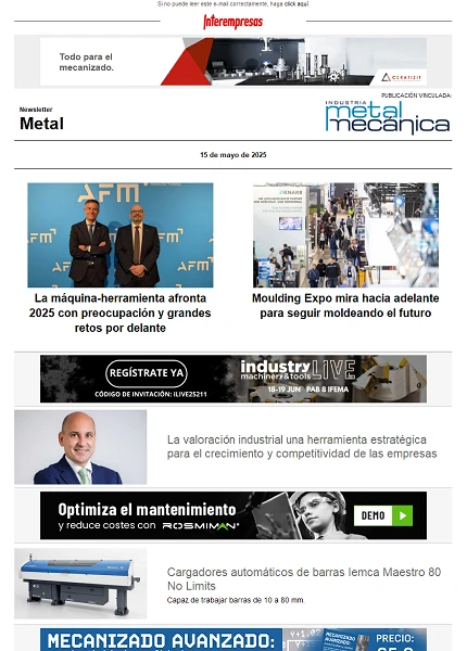 Newsletter Metal