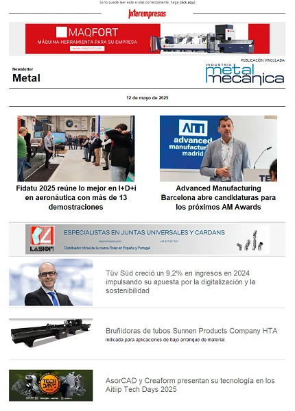 Newsletter Metal