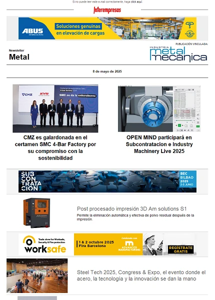 Newsletter Metal