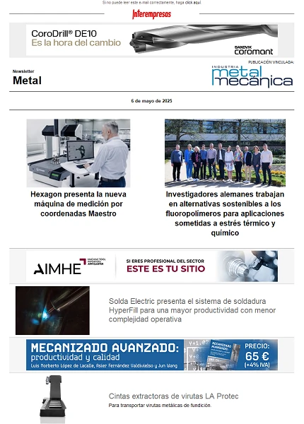 Newsletter Metal