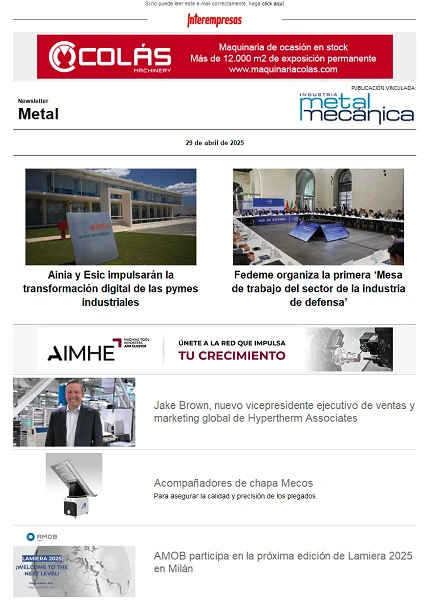 Newsletter Metal