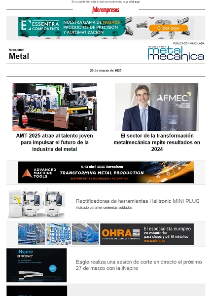 Newsletter Metal