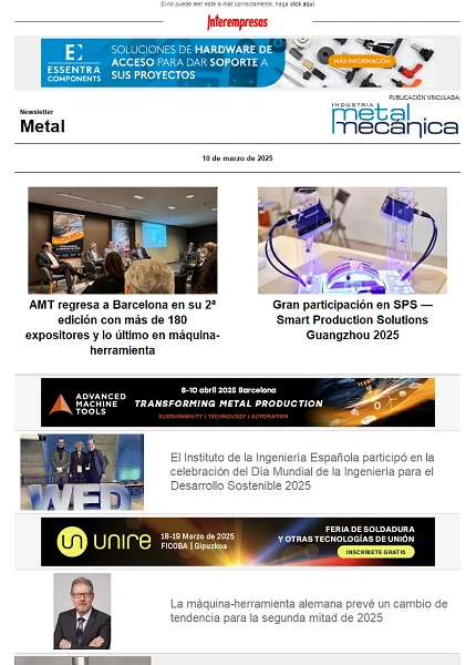 Newsletter Metal