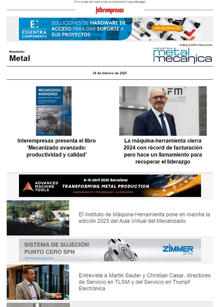 Newsletter Metal