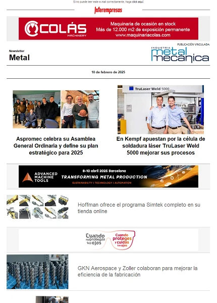 Newsletter Metal