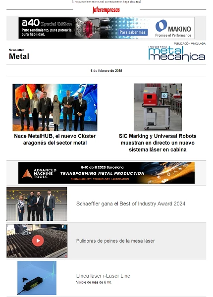 Newsletter Metal