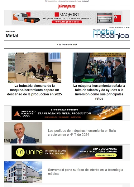 Newsletter Metal