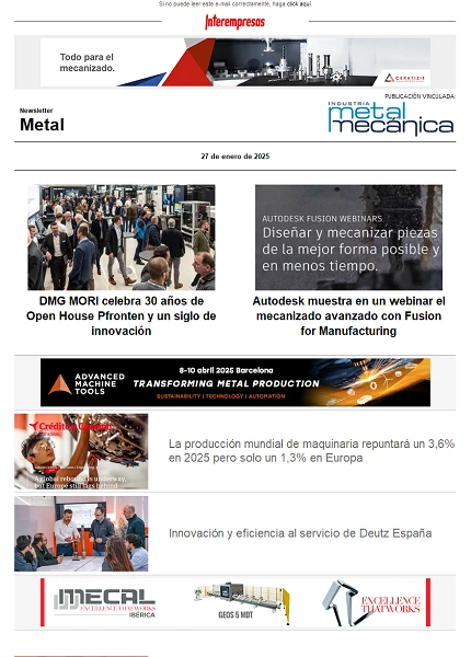 Newsletter Metal