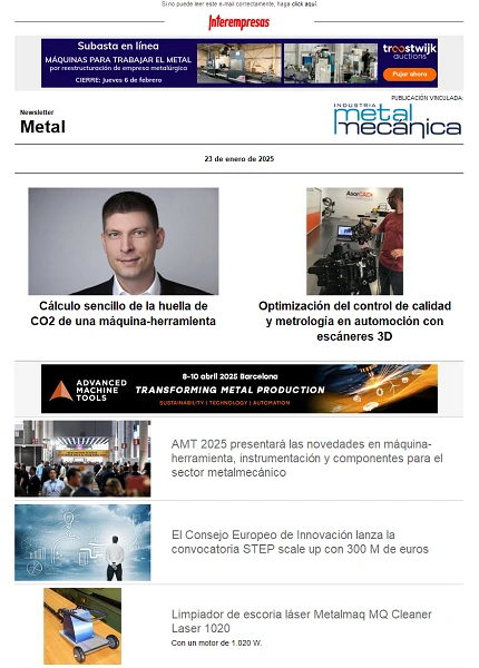 Newsletter Metal