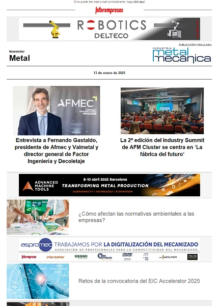 Newsletter Metal