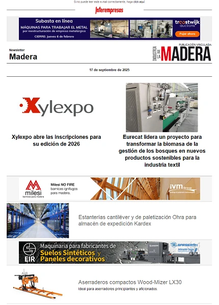 Newsletter Madera
