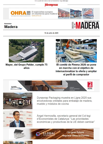 Newsletter Madera