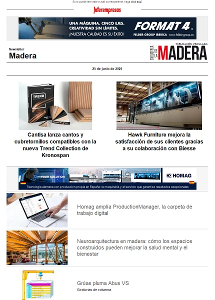 Newsletter Madera